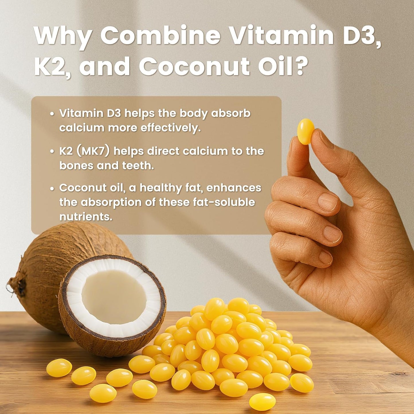 Vitamin D3 & K2